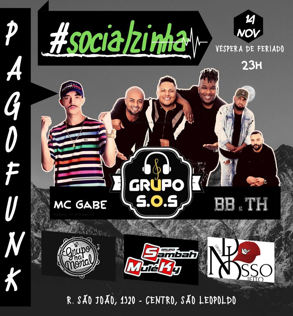 Socialzinha 14 11 PagoFunk (VÉSPERFERIADO)