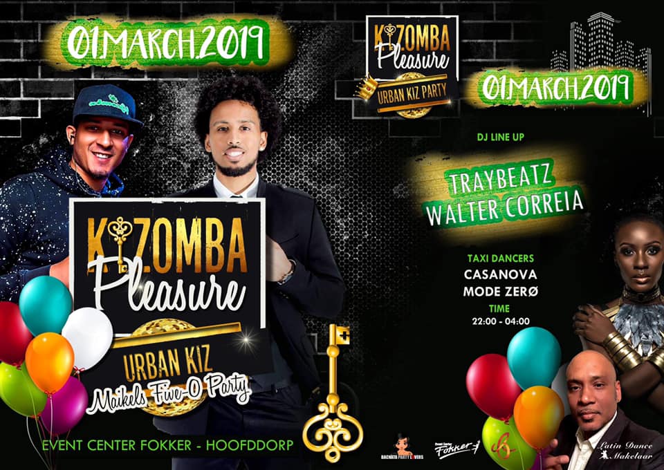 Kizomba Pleasure Celebrates Maikel’s Five-O B’Day Party