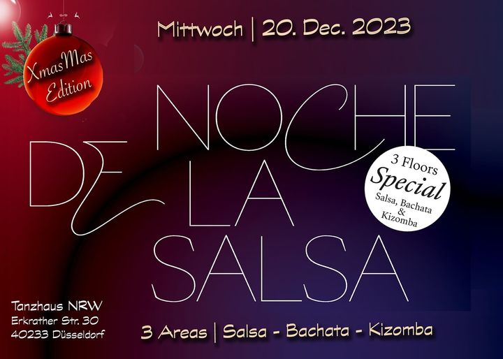 X-MAS Special Noche de la Salsa - 3 Floors Salsa Bachata & Kizomba