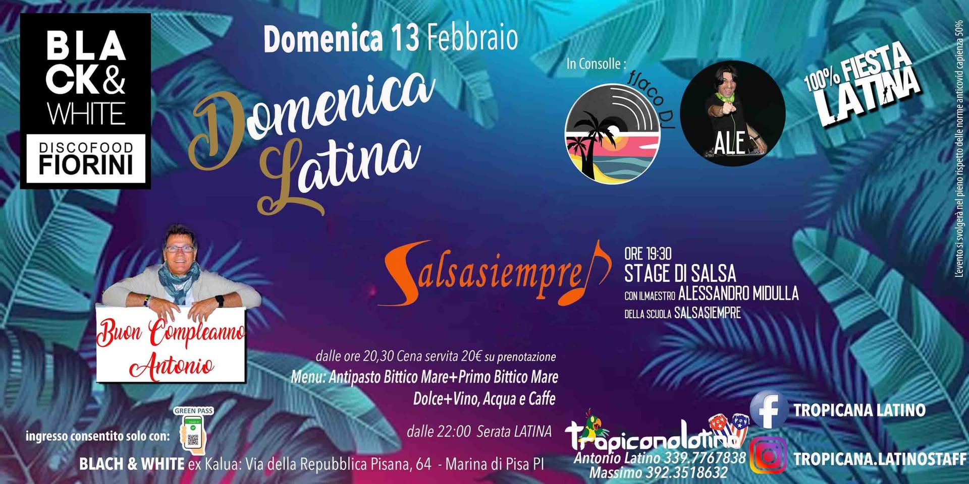 DOMENICA LATINA al Black & White