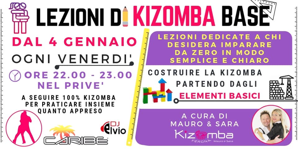 Lezioni di Kizomba Base Per Principianti
