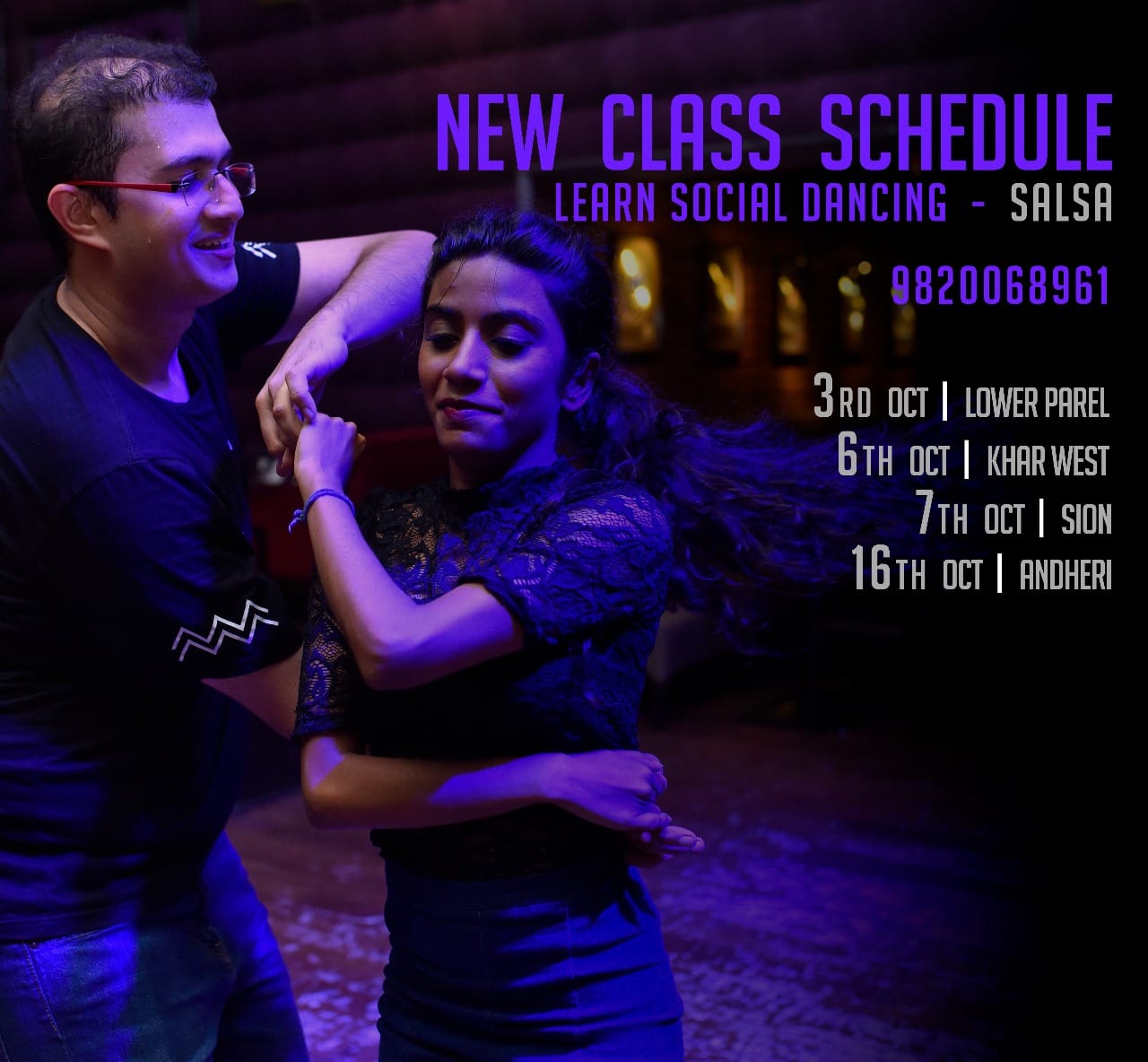 New Batches - Learn Social Dancing
