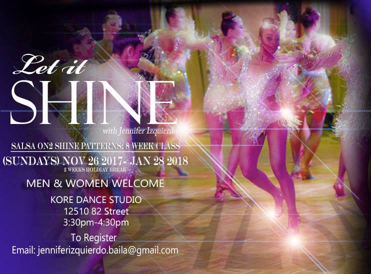 Let it Shine - Salsa Solo Foot Work (Men & Women)