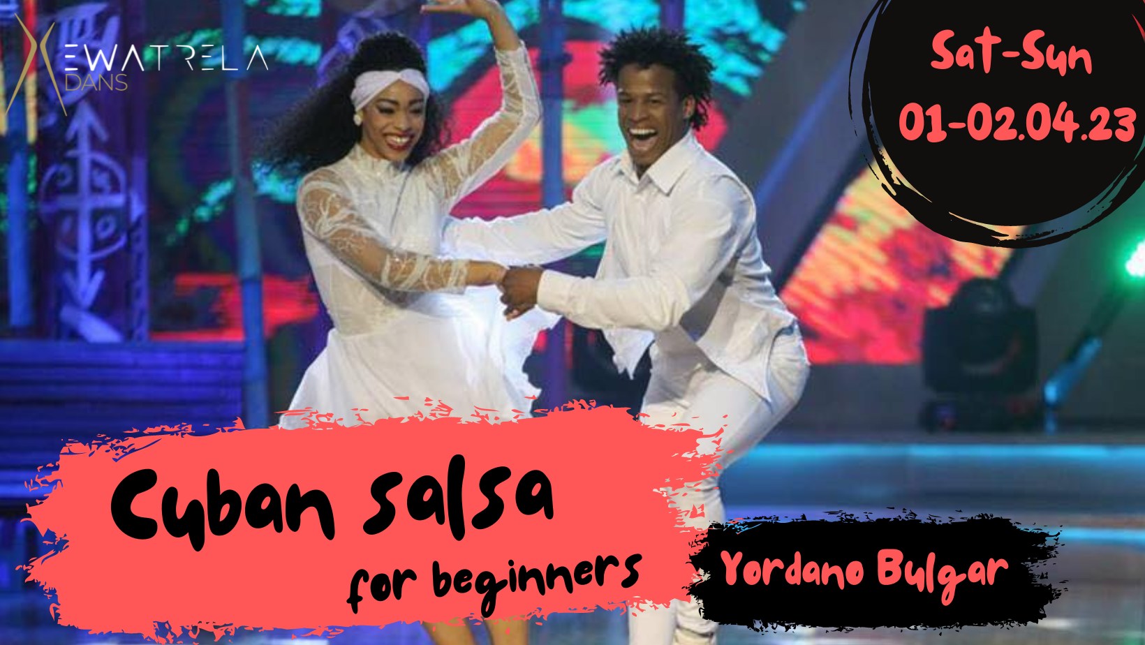 CUBAN SALSA for beginners with YORDANO BULGAR 01-02.04.2023