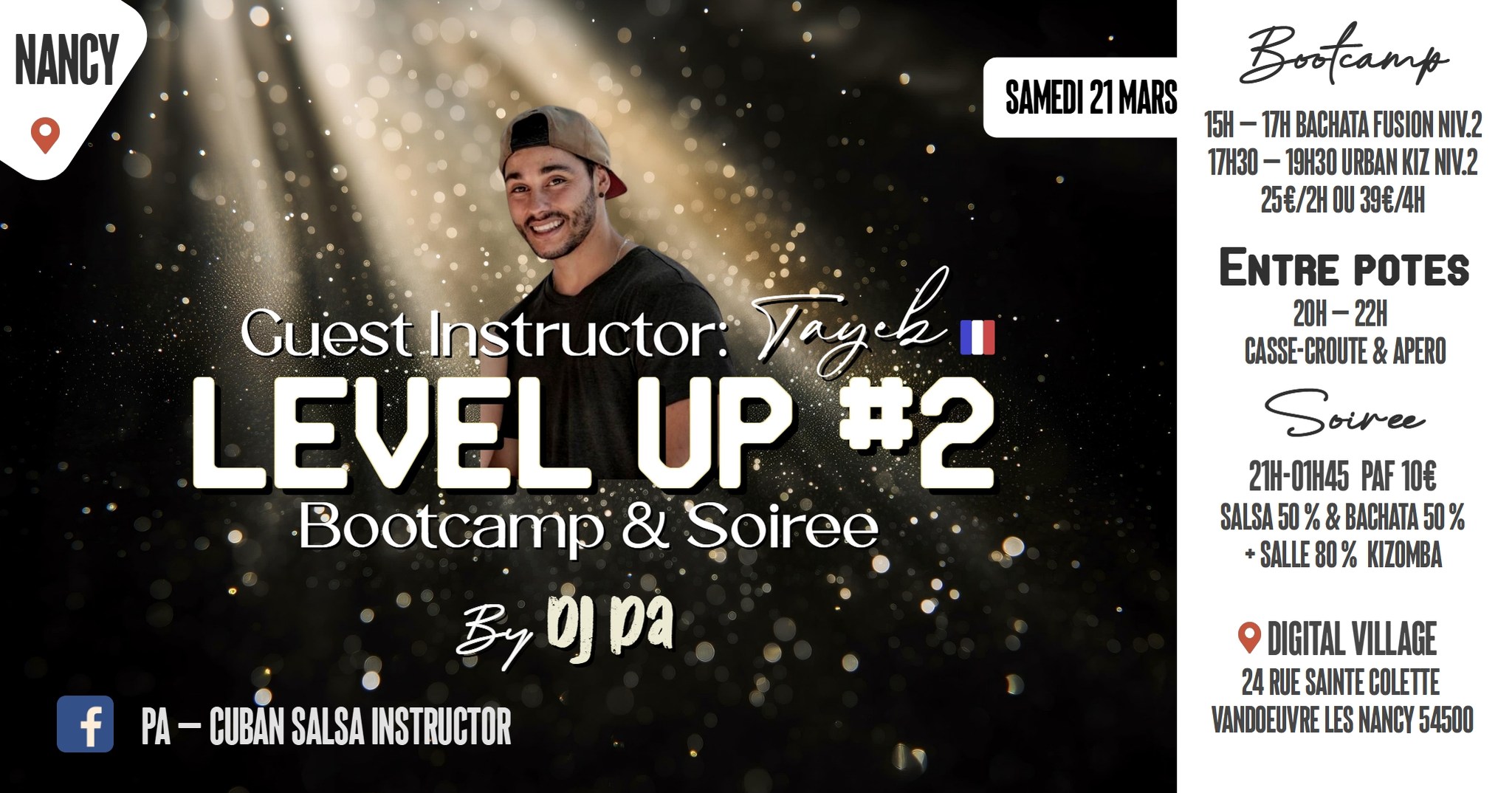 LEVEL UP #2 Bootcamp & Soirée @NANCY