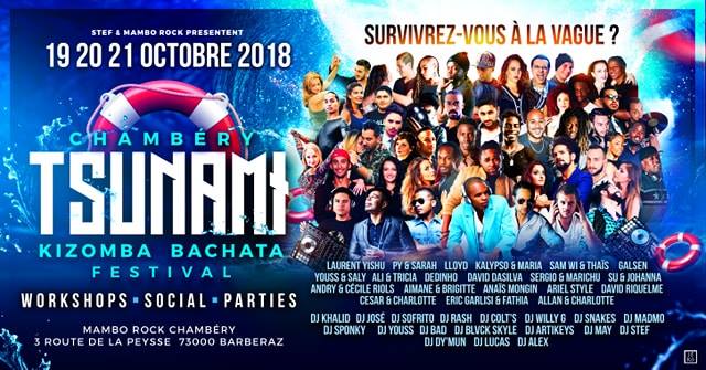Tsunami Festival - Kizomba Bachata - Chambéry