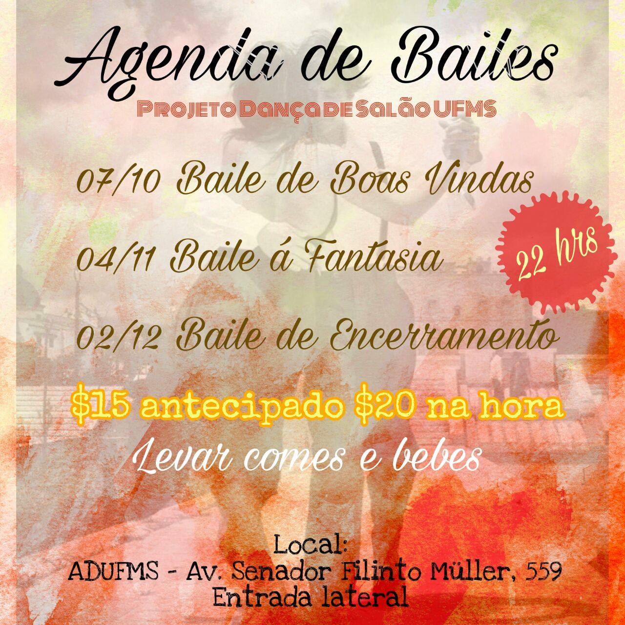 Baile de Boas Vindas - Dança de Salão UFMS