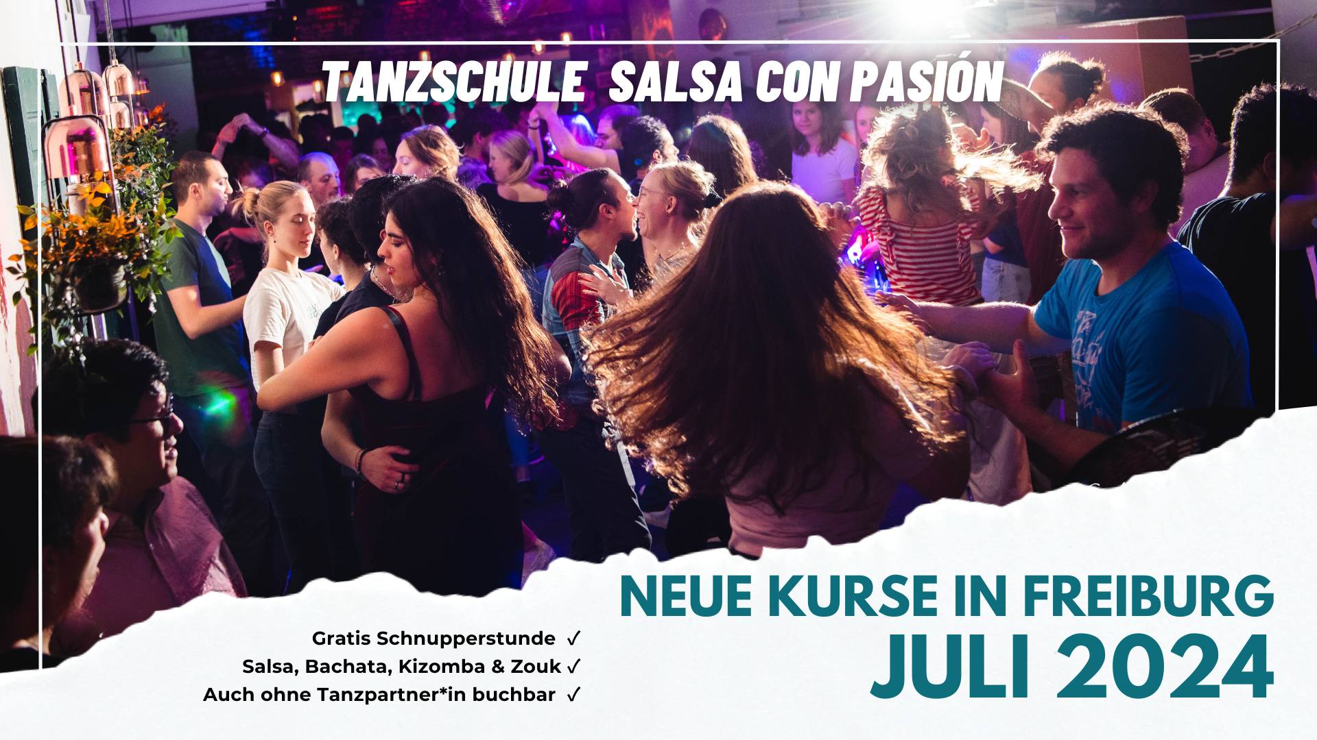 Gratis Schnupperstunde in Salsa, Bachata, Kizomba & Zouk