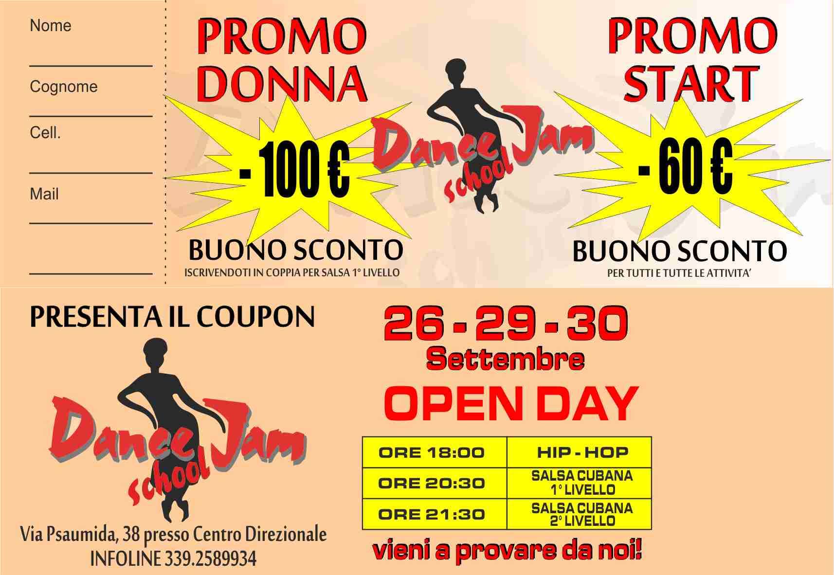 OPEN DAY DANCEJAM SCHOOL