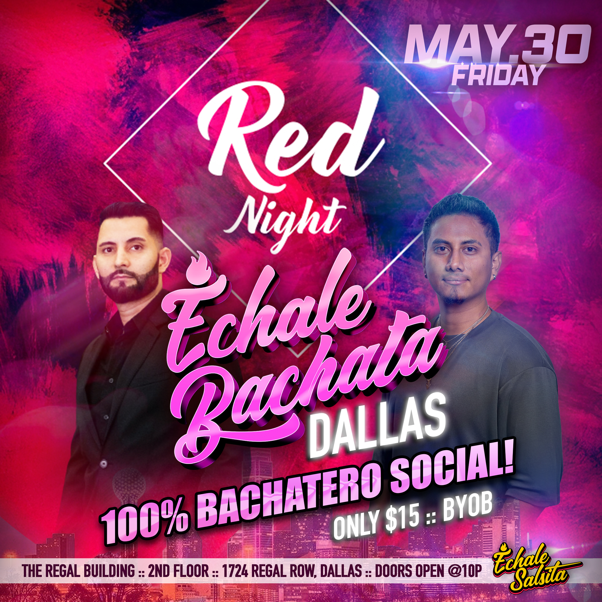 Echale Bachata Social :: Red Night