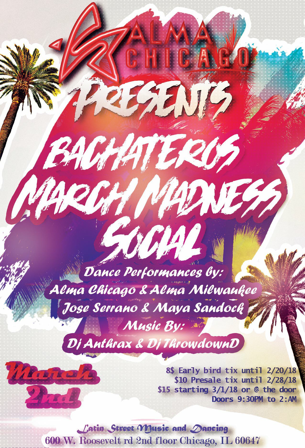Bachateros March Madness Social