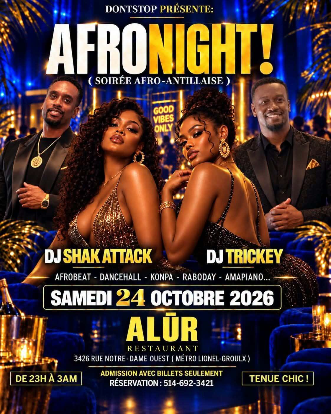 AFRONIGHT ( édition octobre )