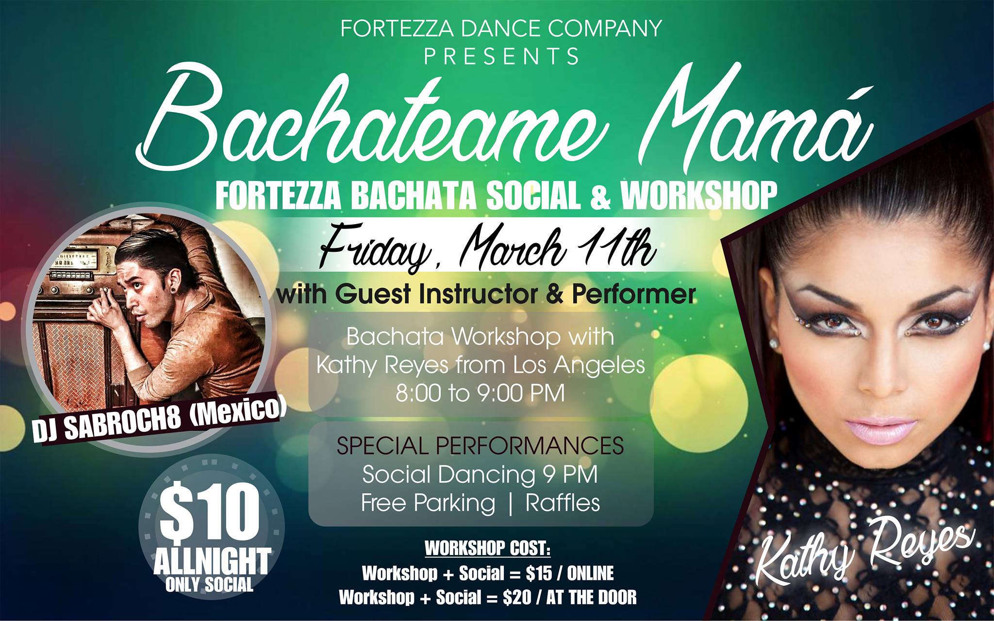 Bachateame Mamá! Fortezza Bachata Social & Workshop