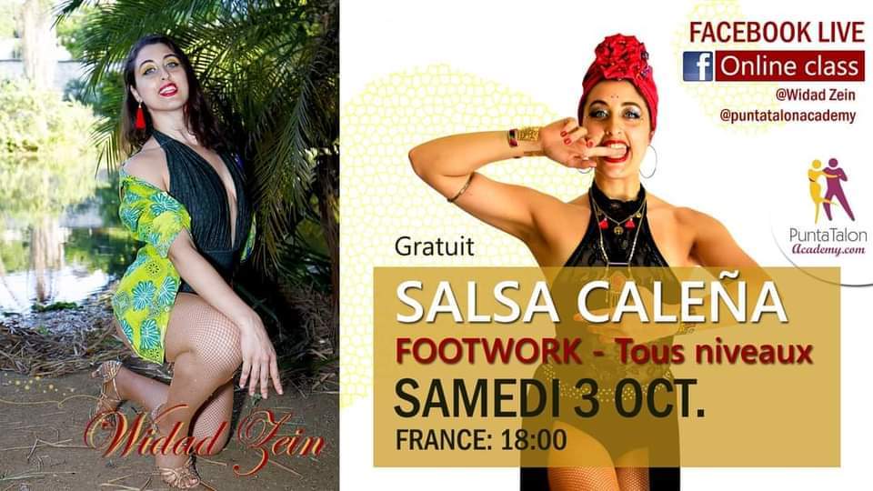 Stage de Salsa Caleña Footwork - Live Facebook