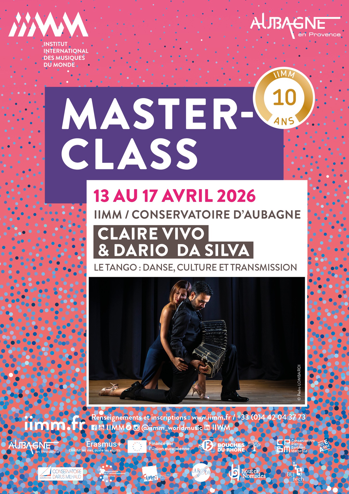 Master class- Danse Tango avec Claire Vivo et Dario DA Silva