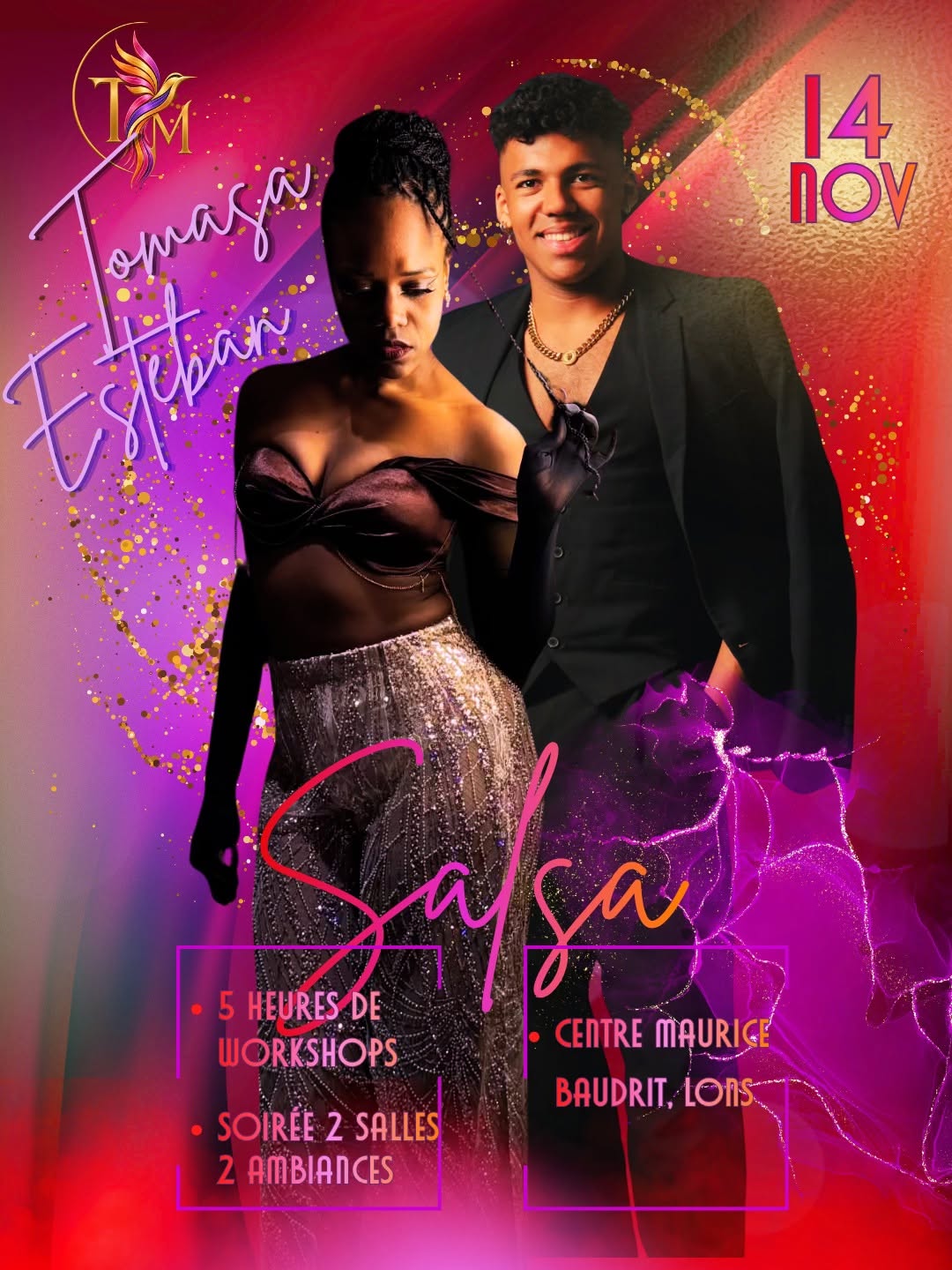 Salsa Xperience by Esteban & Tomasa : Workshops et Soirée SBK