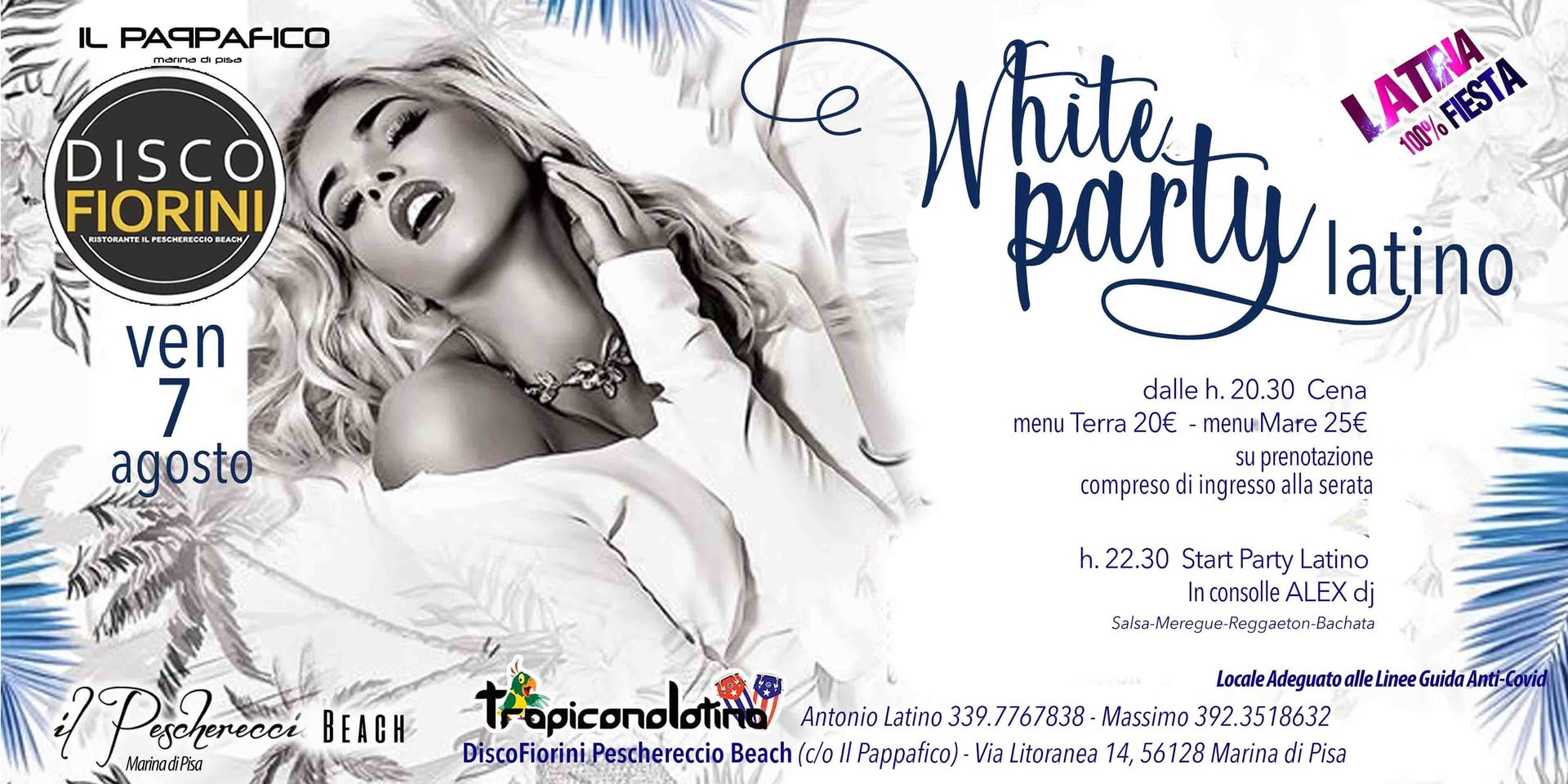 TropicanaLatina ONE NIGHT Latino al Disco Fiorini