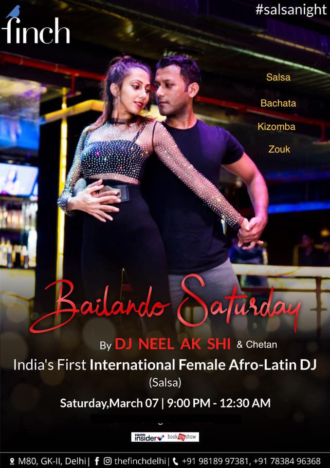 Bailando Saturdays ~ Salsa,Bachata,KIzomba Night
