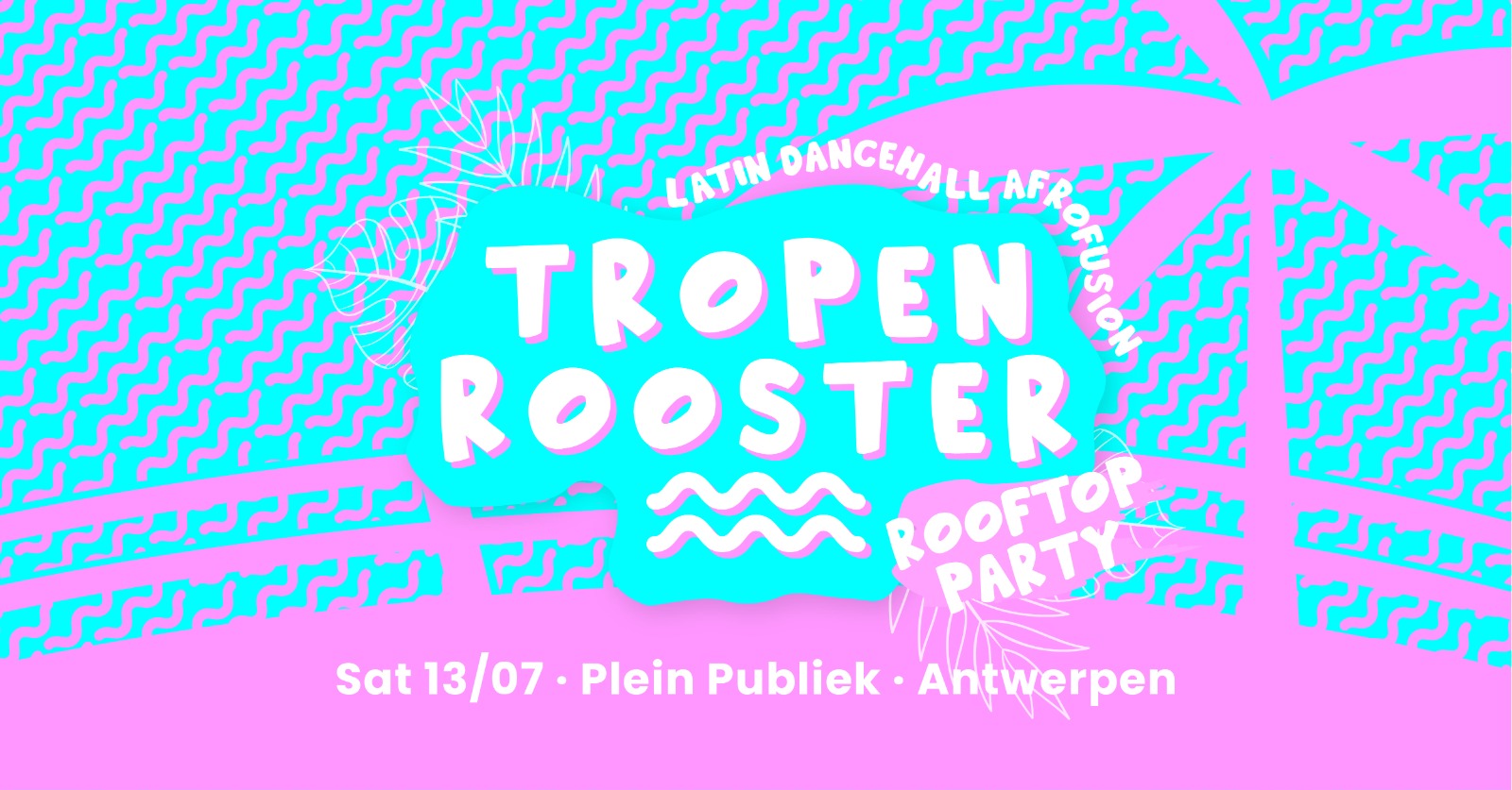 TROPENROOSTER π©΅ Antwerpen Rooftop Party Plein Publiek