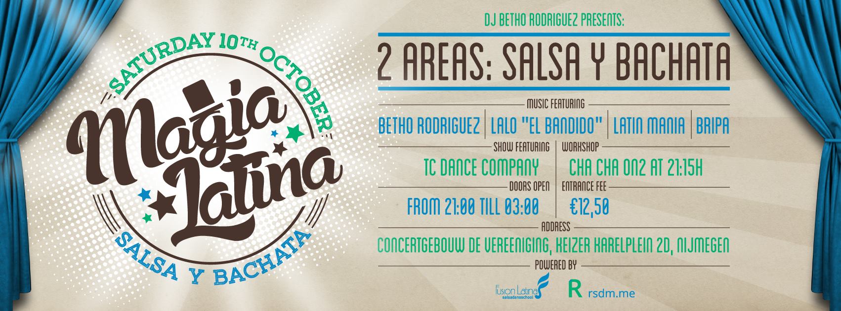 Magia Latina: 2nd Edtion - Saturday 10th October