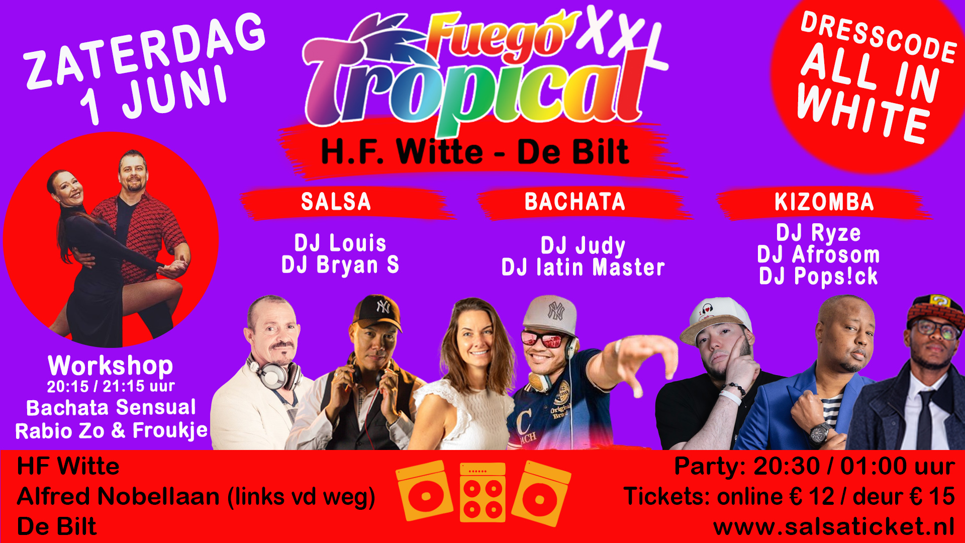 Fuego Tropical XXL - HF Witte De Bilt