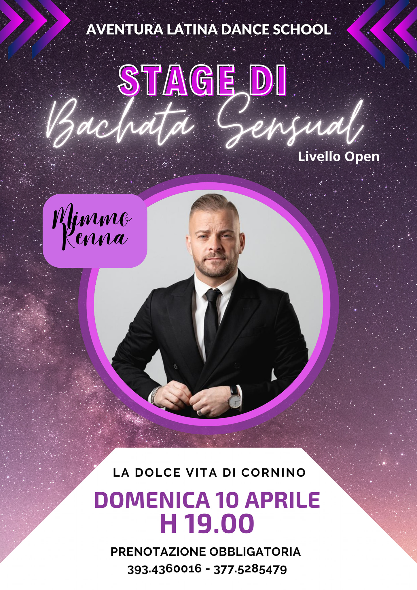Stage Bachata Sensual con Mimmo Renna