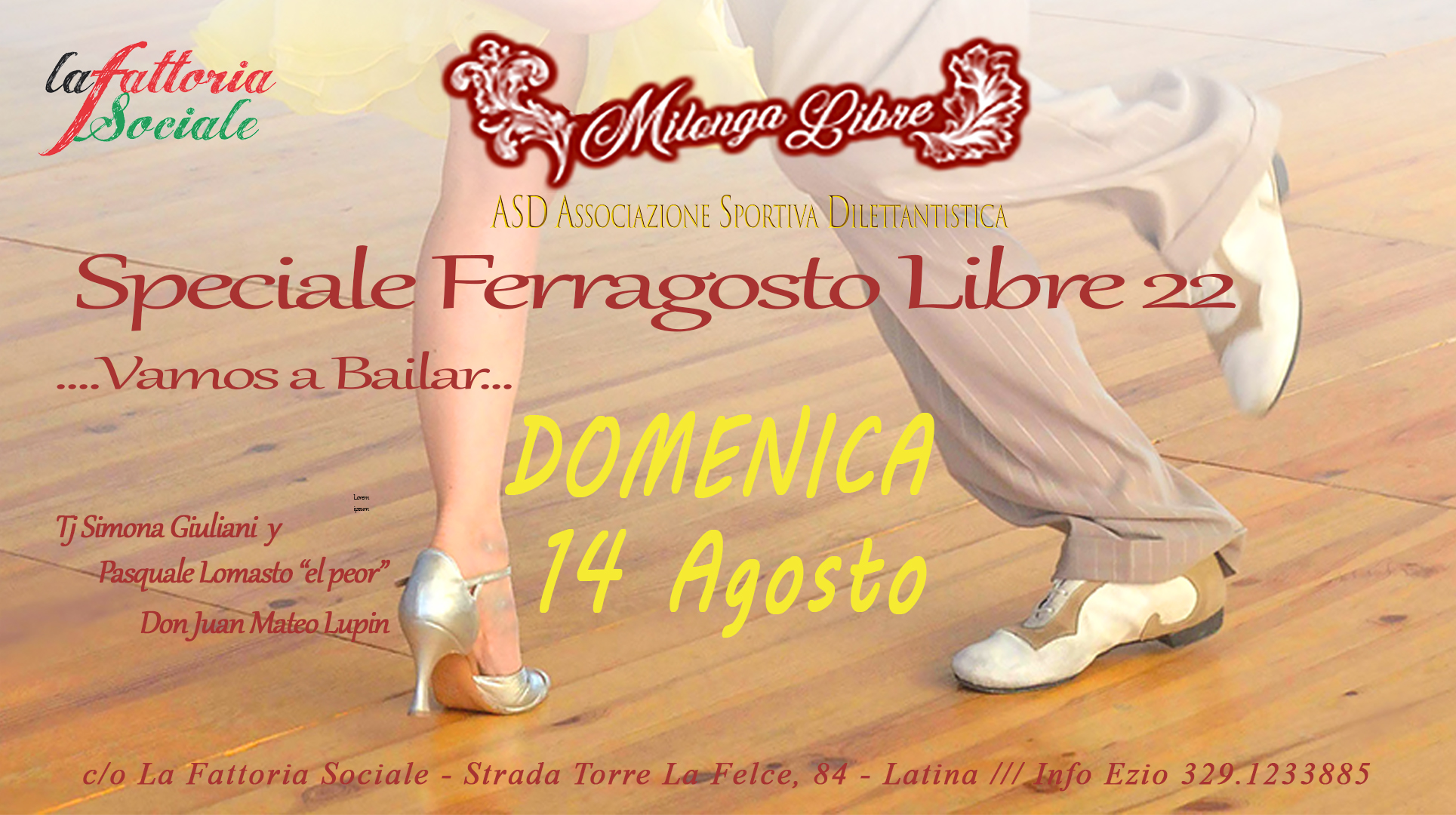 Milonga Libre Ferragosto