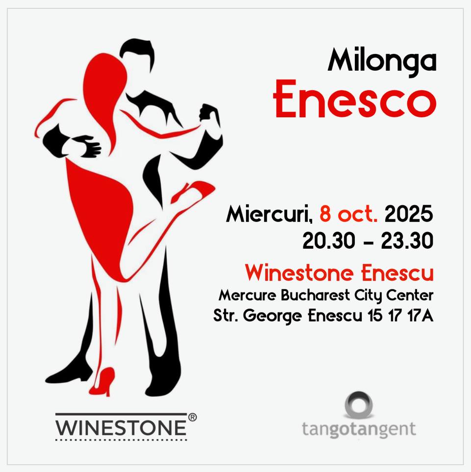 Milonga Enesco - serată de tango argentinian cu ștaif :)