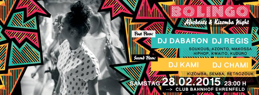 BOLINGO - 28 02 - AFROBEATS - KIZOMBA NIGHT