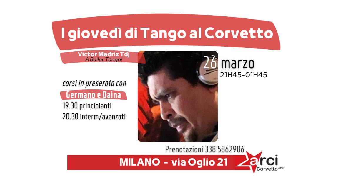 I giovedi di Tango al Corvetto