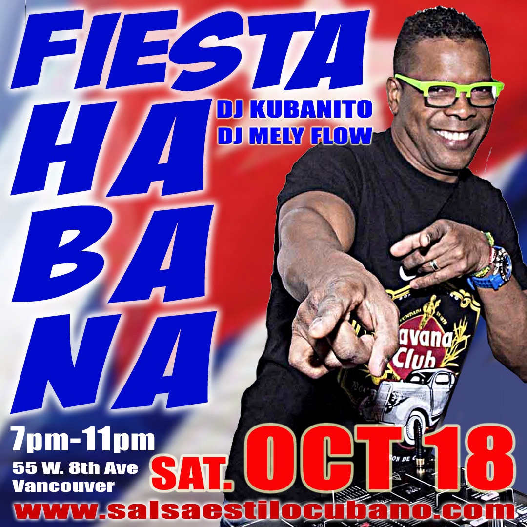 Fiesta Habana With DJ Kubanito!!!