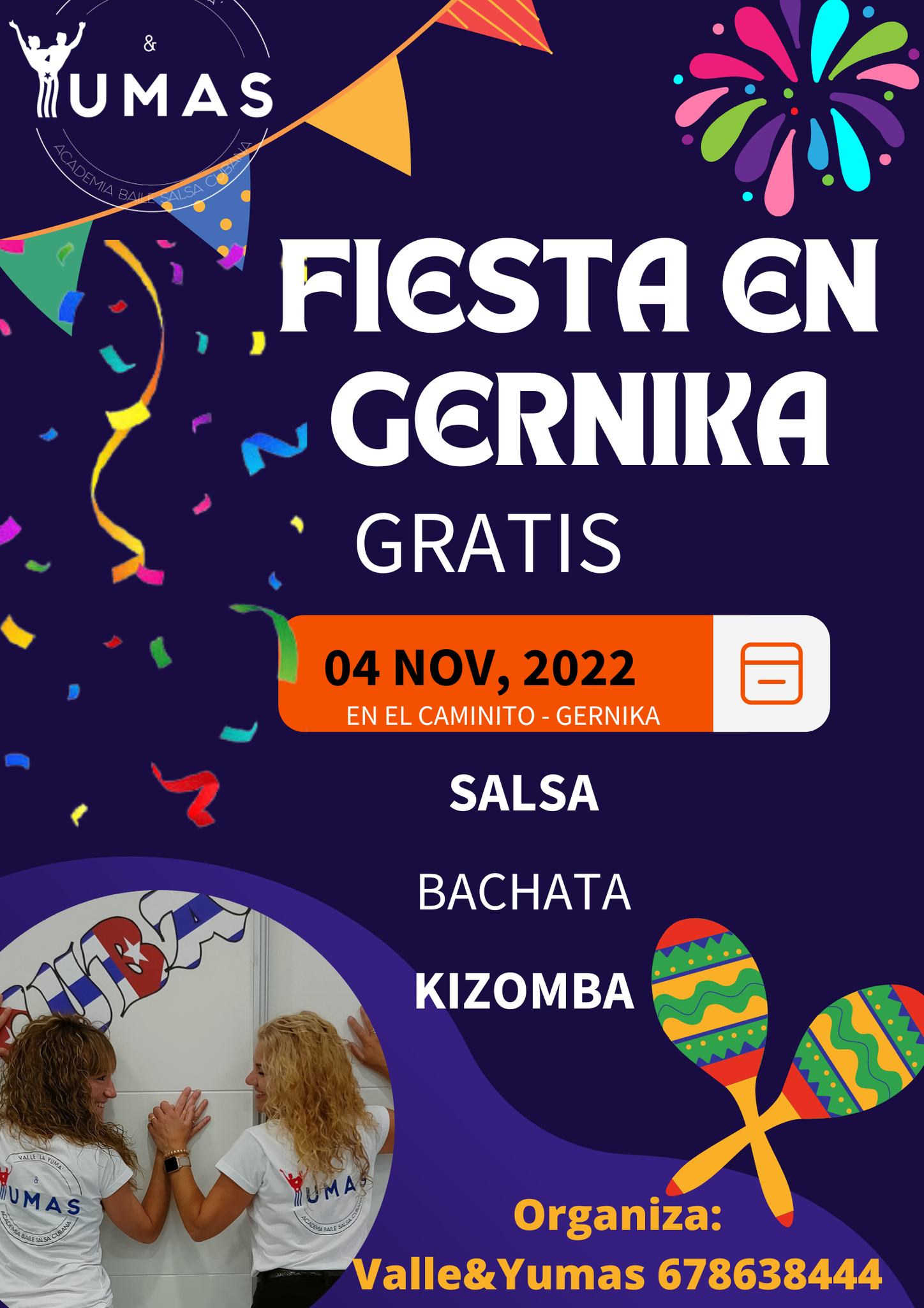 FIESTA GRATIS EN GERNIKA