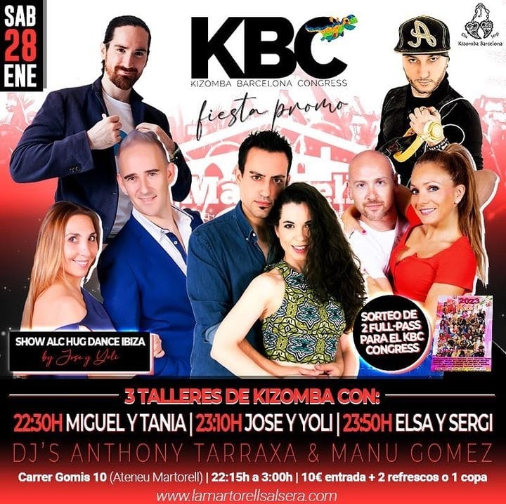 Kizomba Night Martorell - SPECIAL KBC2023