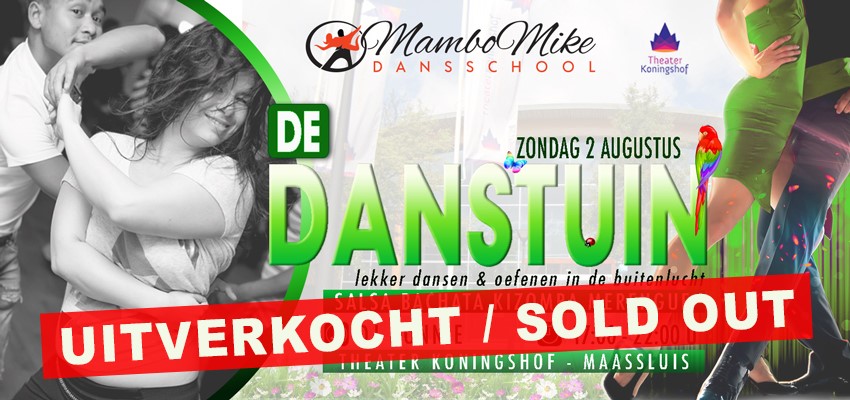 Uitverkocht! De Danstuin - lekker Dansen & Oefenen in de buitenlucht