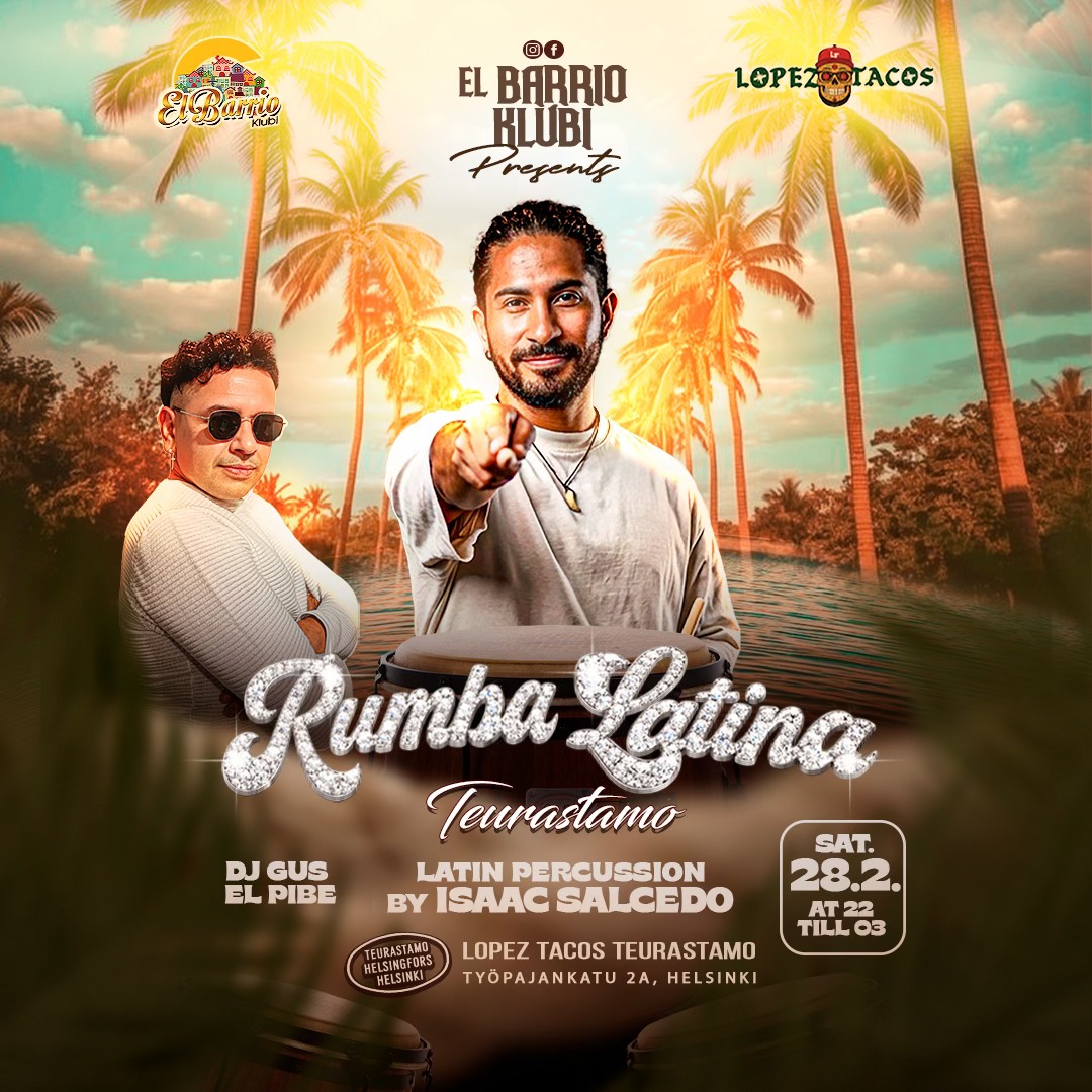 Rumba Latina Teurastamo - Latin Percussion Live