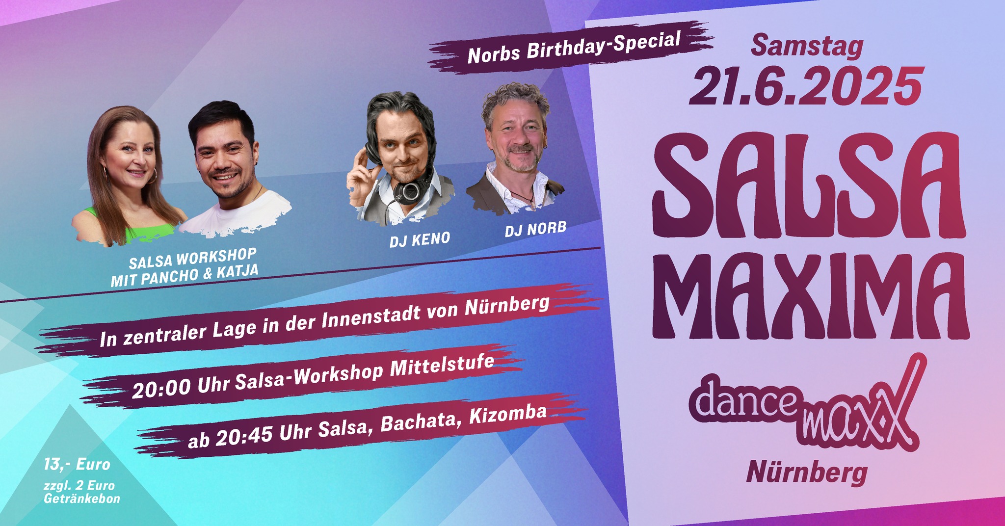 SALSA MAXIMA Die Party für dein maxXimales Tanzvergnügen!