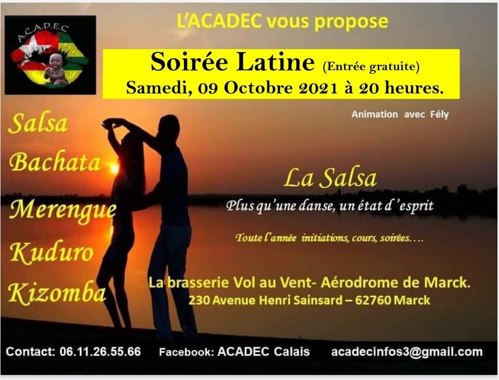 SOIREE LATINE DE RENTREE (ENTREE GRATUITE)
