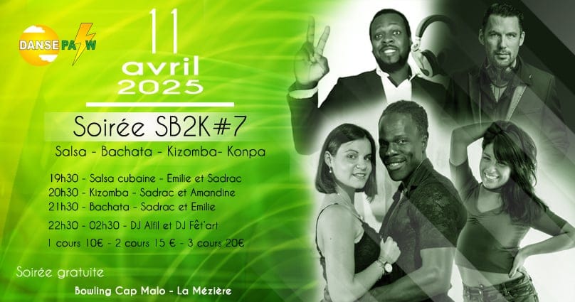 Soirée SB2K #7 (Salsa-Bachata-Kizomba-Konpa)
