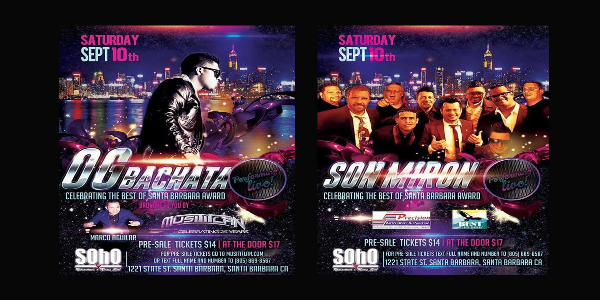 Live Salsa-Bachata by OG Bachata & Son Miron