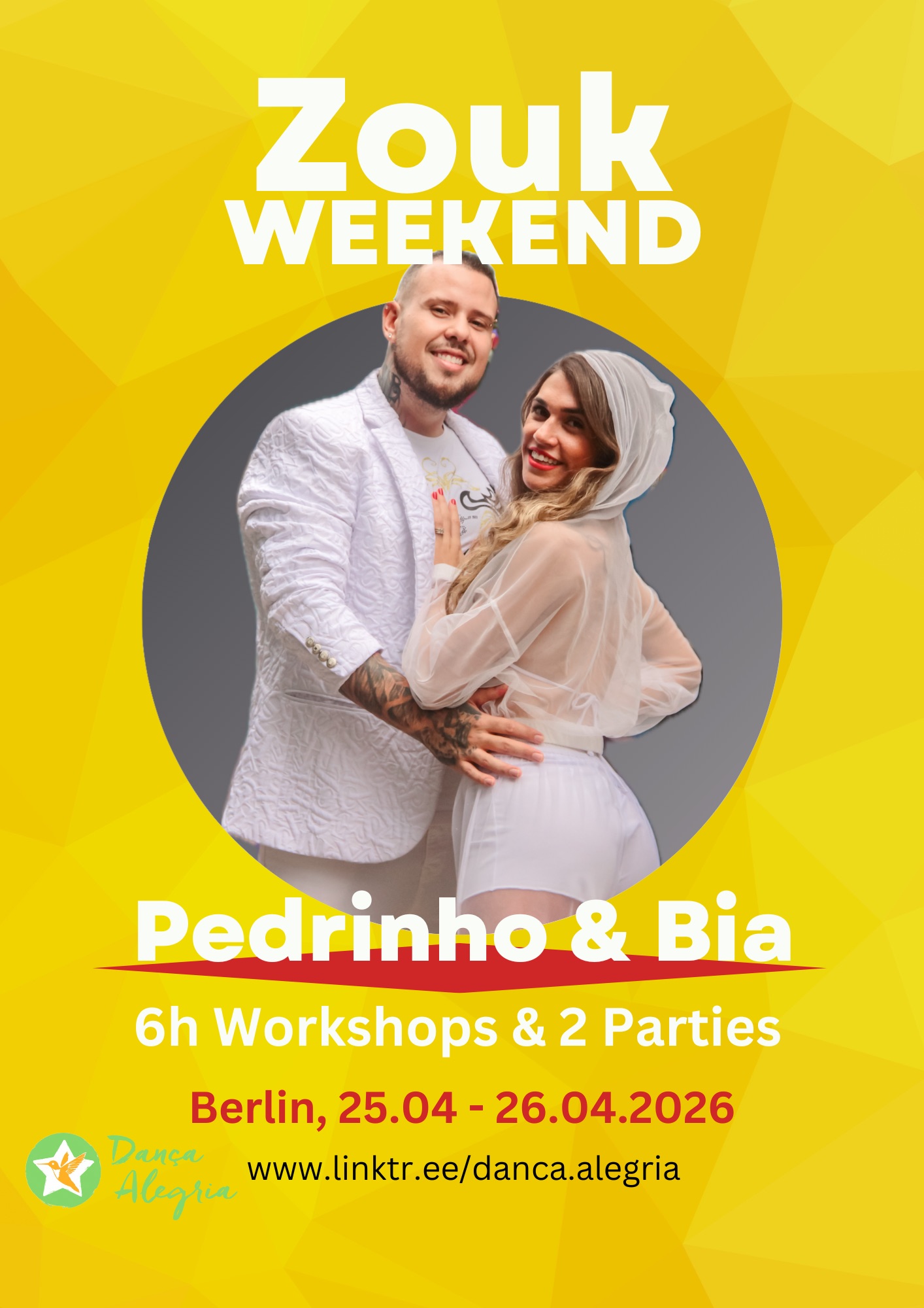Zouk Weekender with Pedrinho & Bia