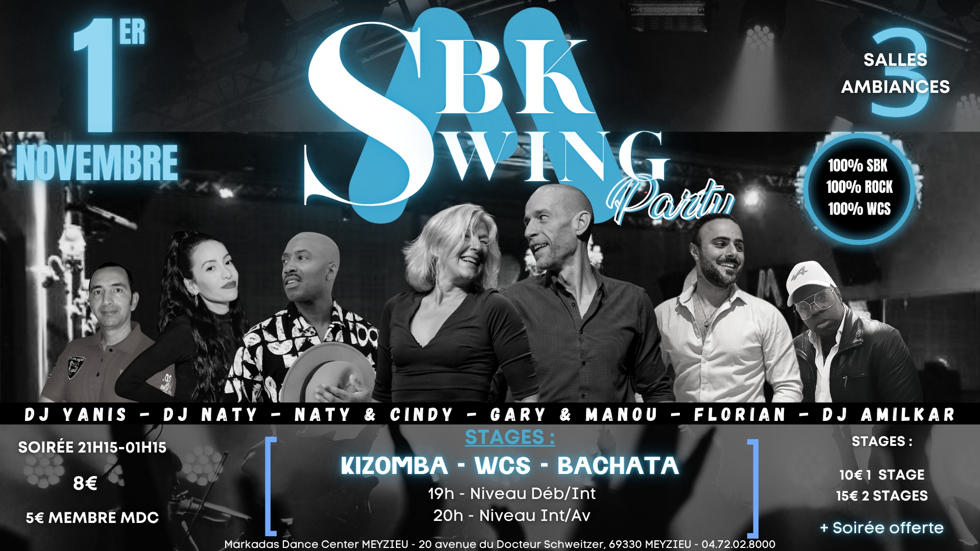 Soirée SBK SWING Party - Samedi 1er novembre 💃