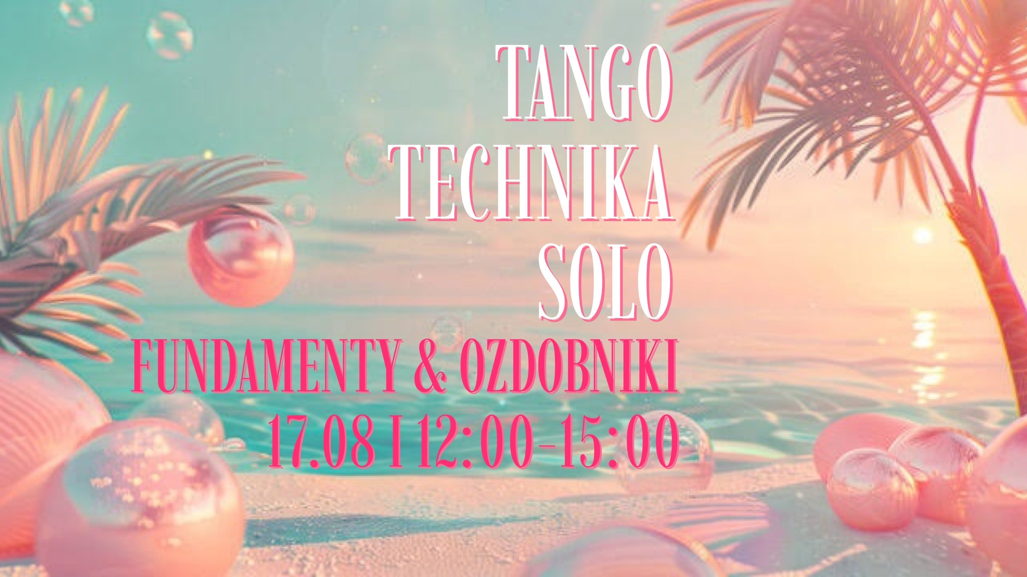 TANGO TECHNIKA SOLO I FUNDAMENTY & OZDOBNIKI