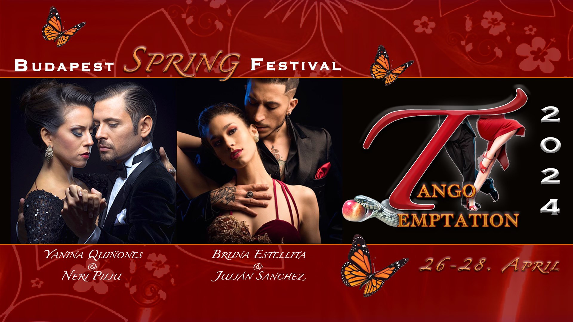Tango Temptation Spring Budapest Festival