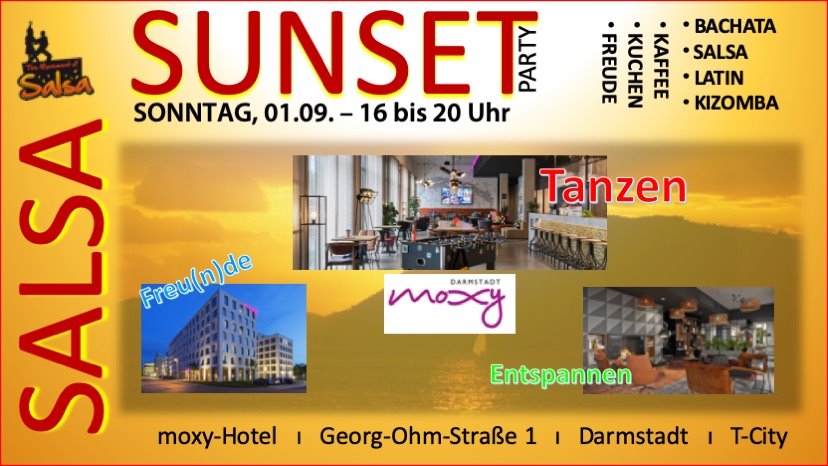 Salsa Sunset im Moxy-Darmstadt