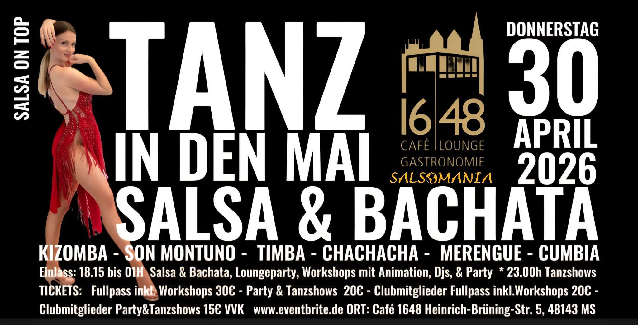 Tanz in den Mai Salsa on Top