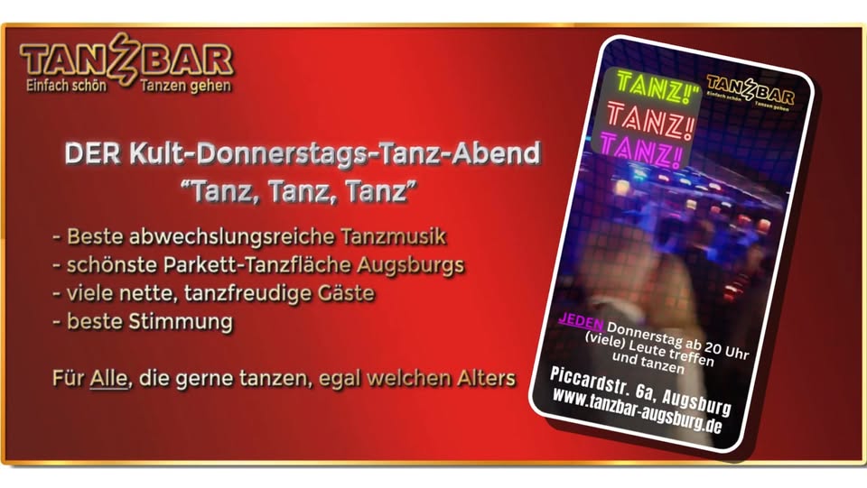 DER ORIGINAL π»π ππππ£π€π₯πππ€-ππ¦ππ₯-ππππ«πππππ "Tanz, Tanz, Tanz"