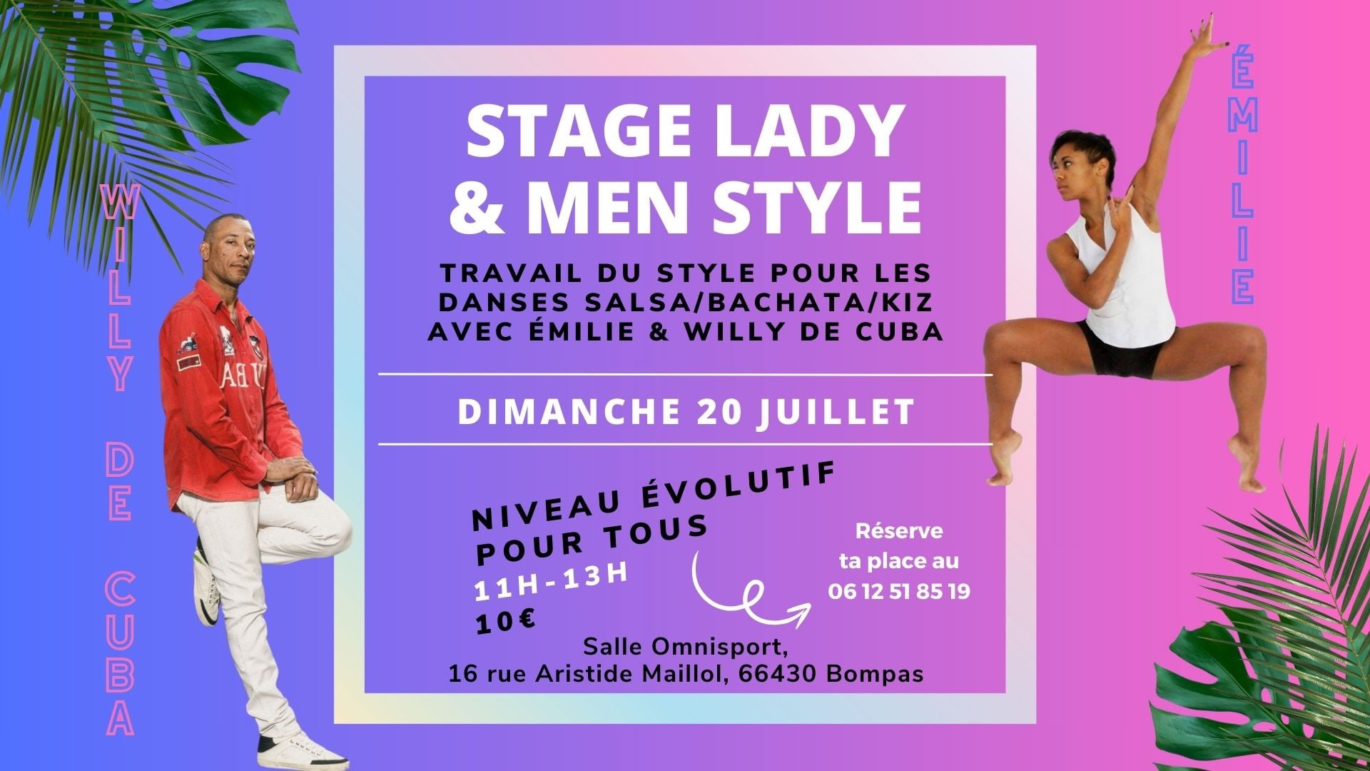 Stage workshop avec Emilie et Willy