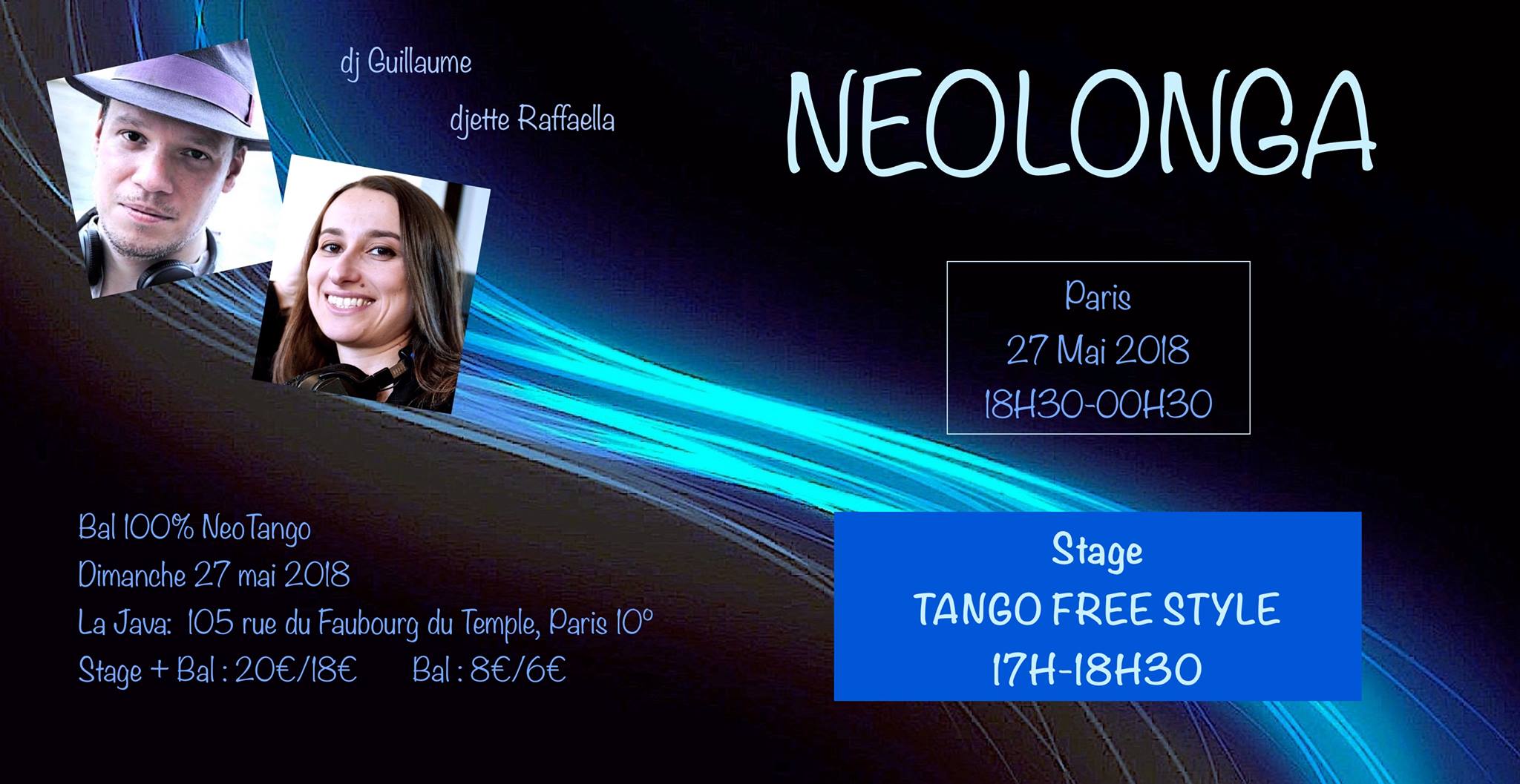 Neolonga (+ Stage de Tango Free Style)