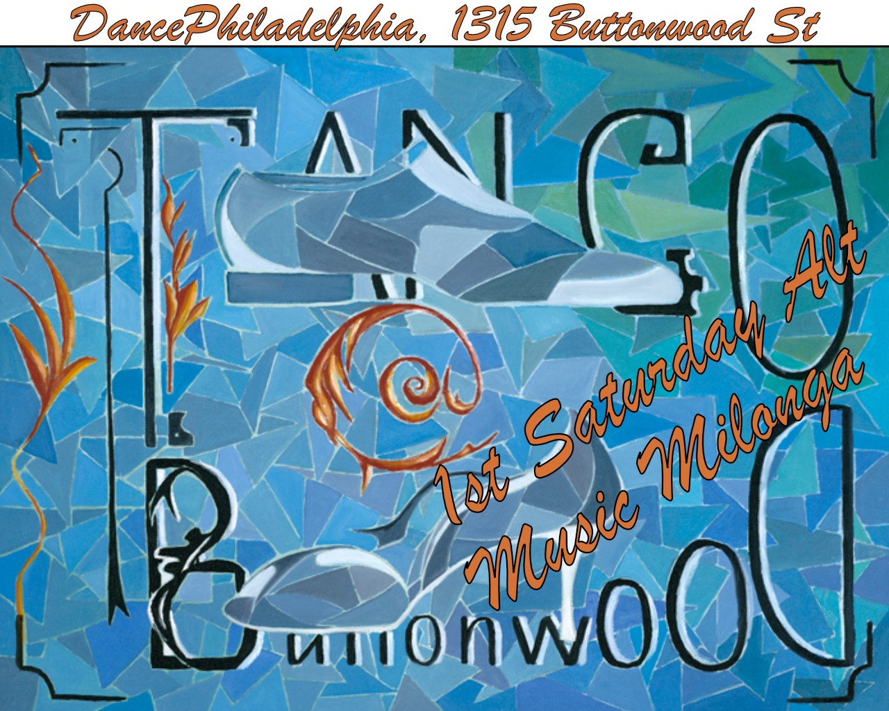 Correction-Buttonwood 1st Saturday Alt Music Milonga - Where Tango Wanders