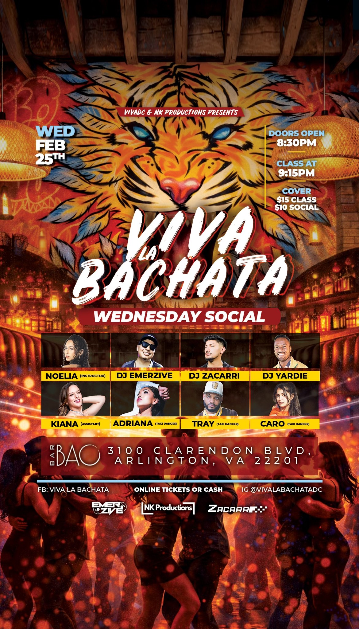 💃Viva La Bachata Wednesday Social 🧸